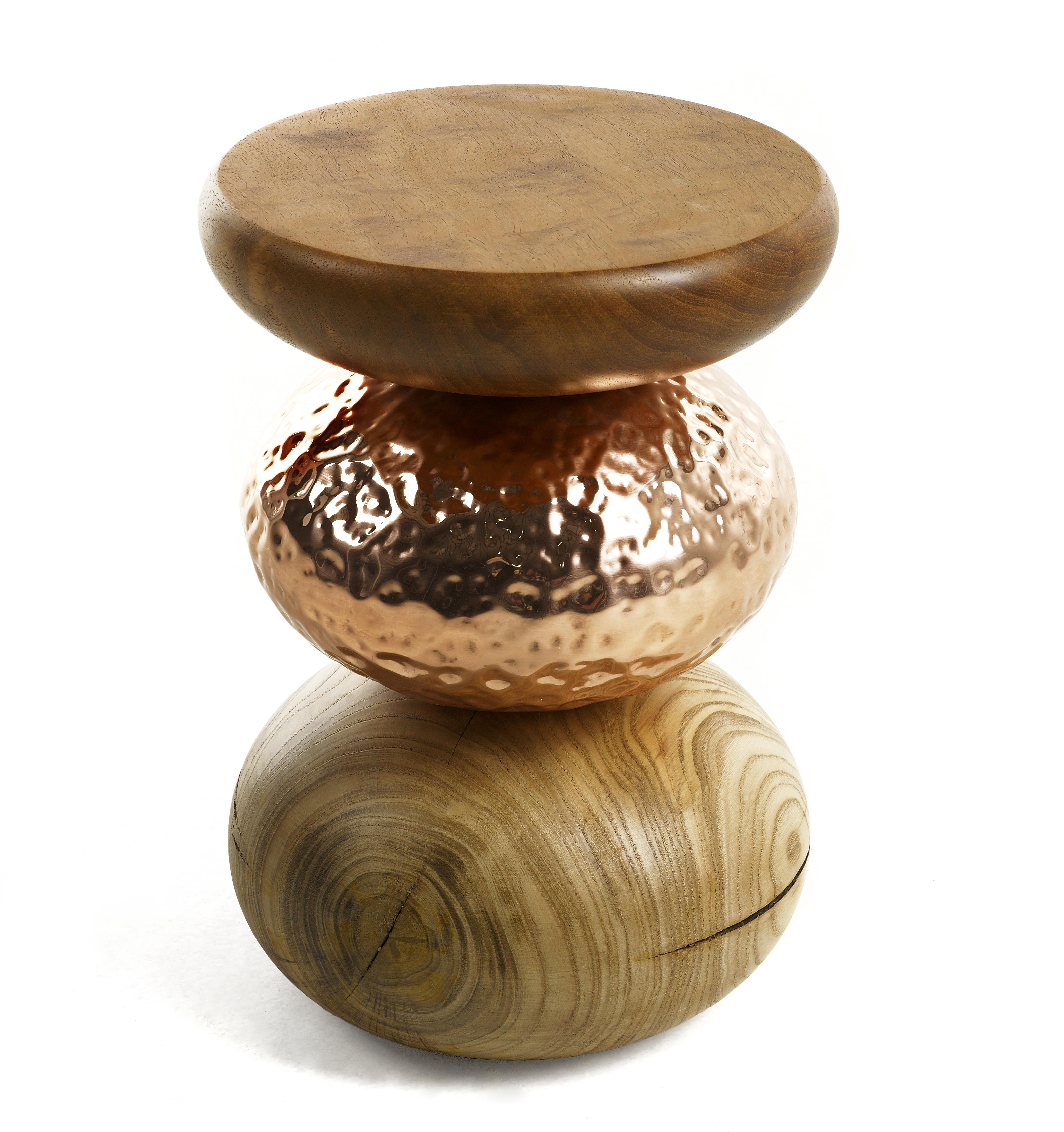 Pebble Stool / Side Table Ginger & Jagger Inspired by Nature